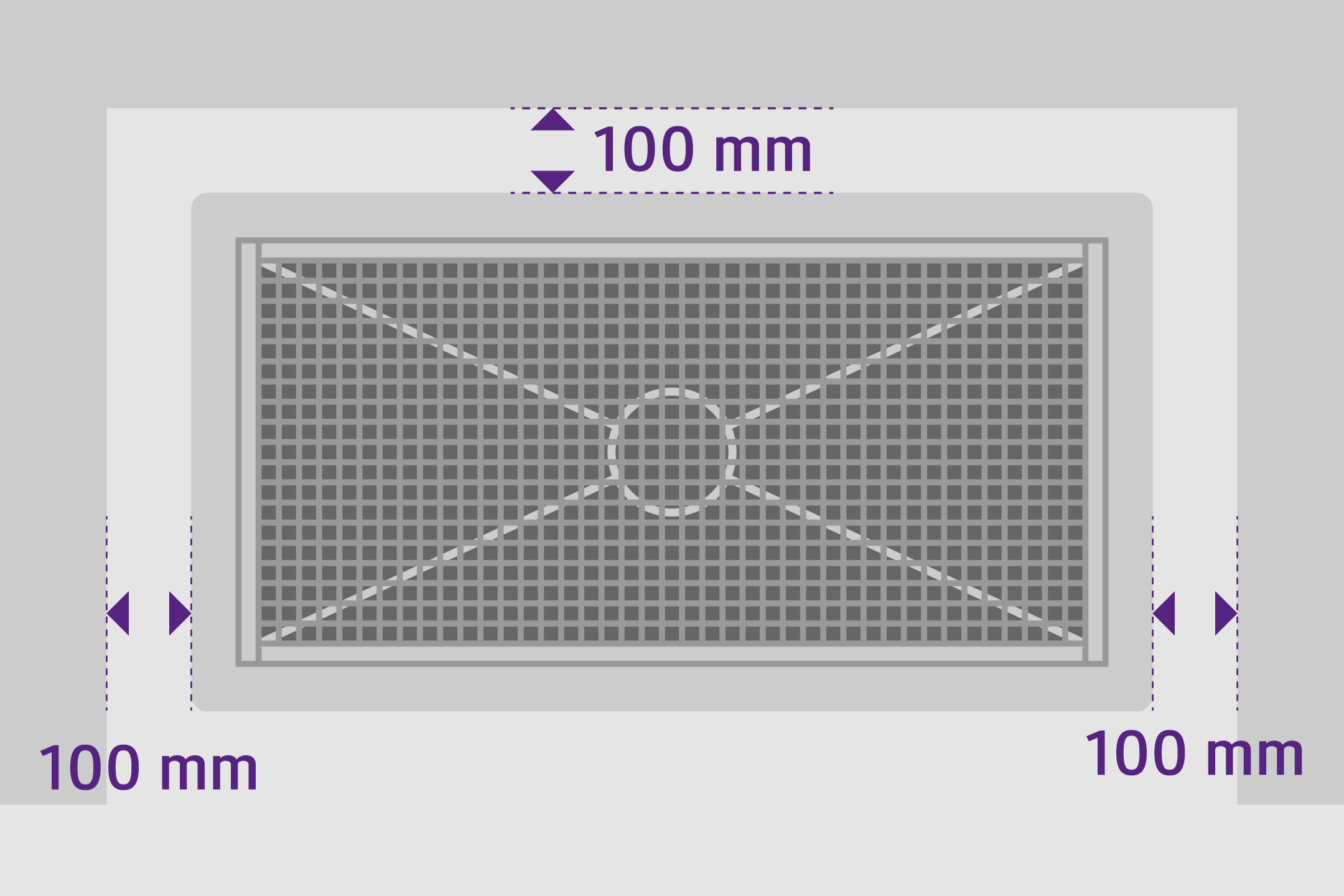 Space required around the flange Space required around the flange