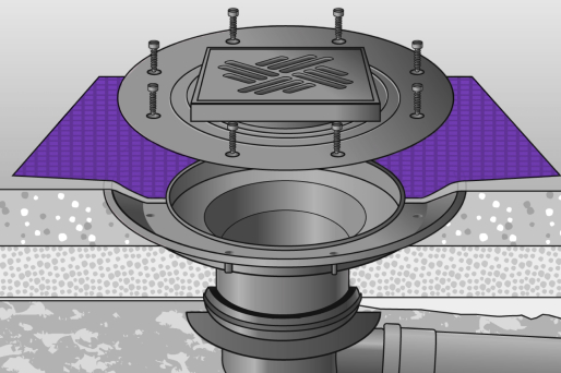 Installation diagram: Step 3 – Complete the floor structure