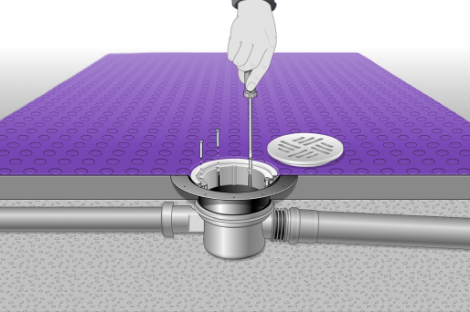 Step 3: Pressing in