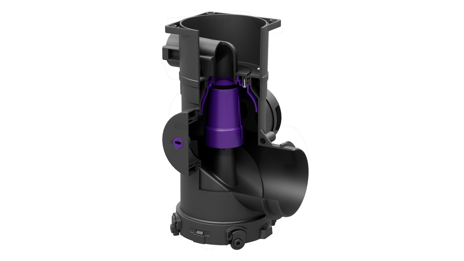 Product image: CleverLoop system isolator with cut