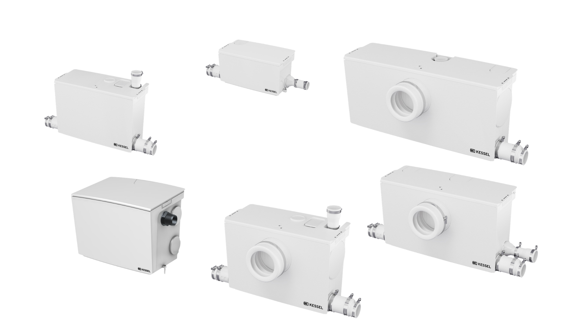 An overview of the Minilift range of small lifting stations.