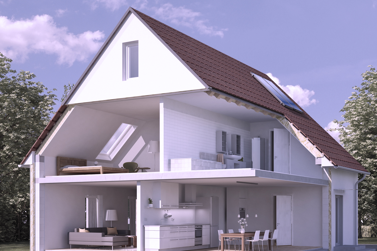 Detached or semi-detached house