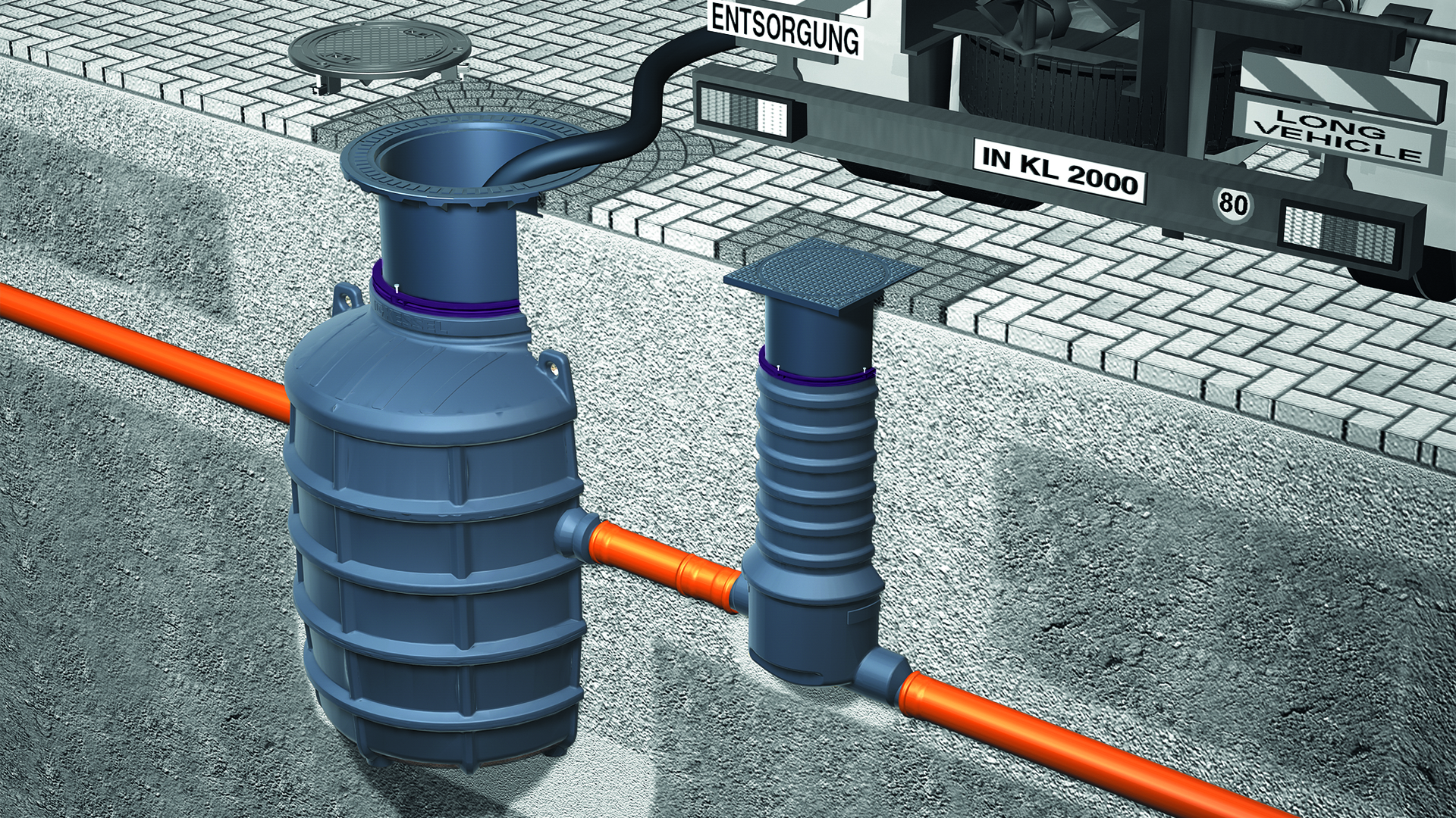 Emptying the EasyClean ground Standard model