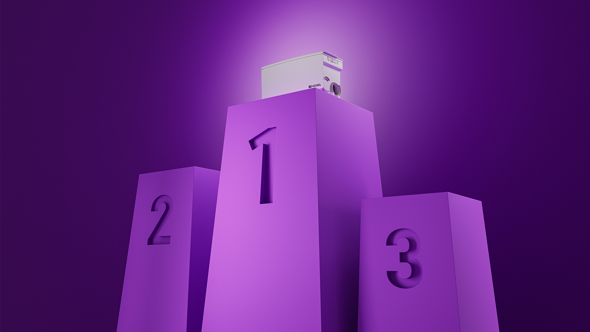 Minilift small lifting station on the podium.