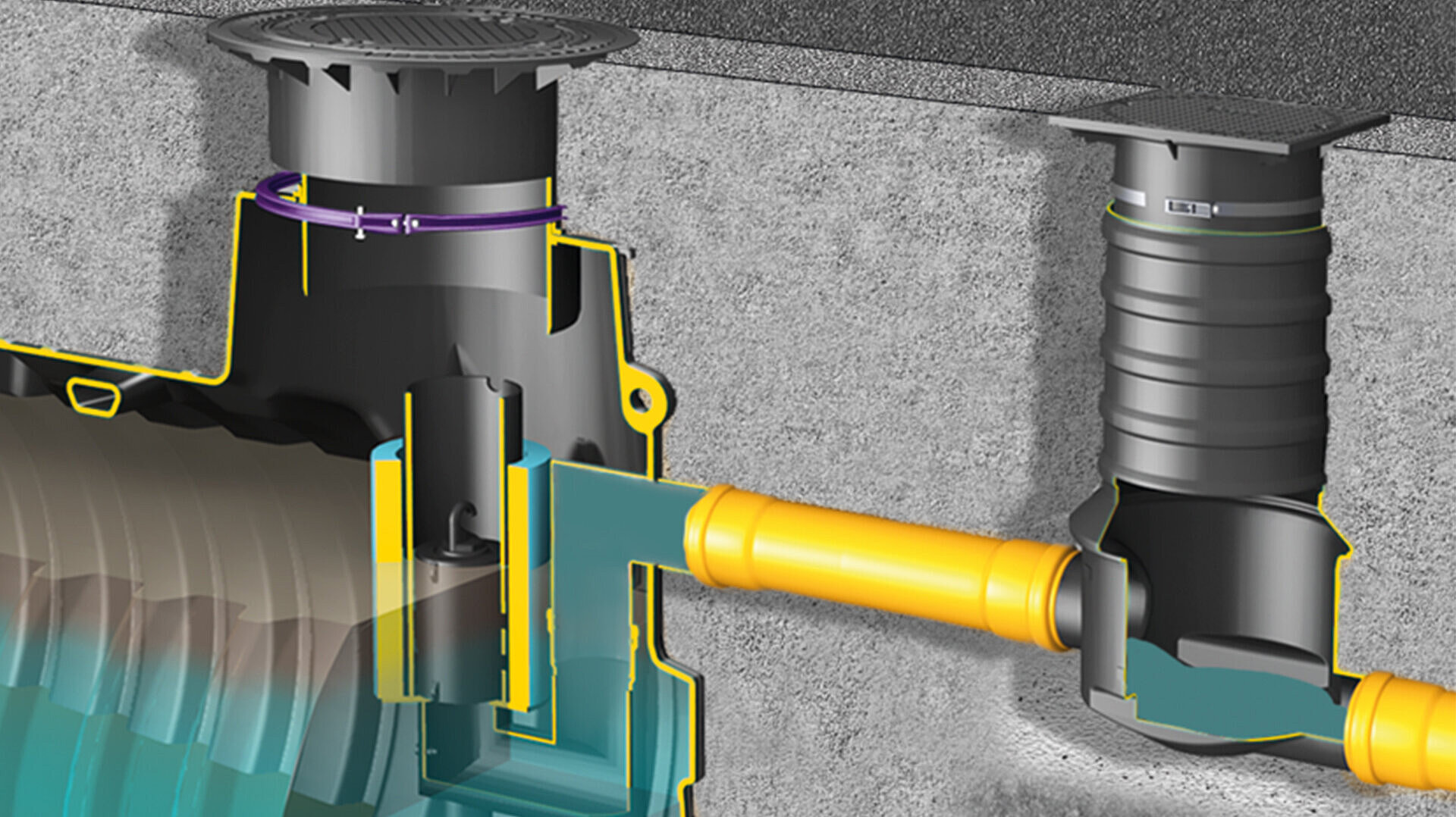 EasyOil ground coalescence separator - KESSEL - Leading in drainage