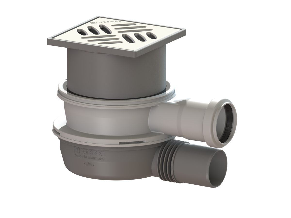 Giro bathroom drain KESSEL Leading in drainage