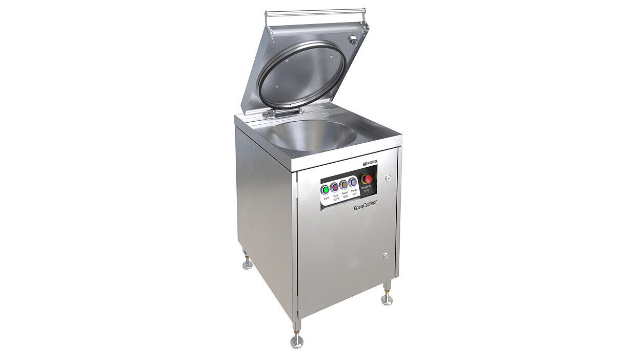 Feed station for wet waste processing plant Feed station for wet waste processing plant