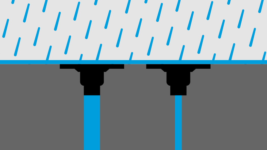 Schematic diagram for calculating the flow rate