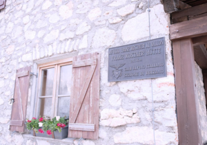 Franz Kostner Hut on the Vallon